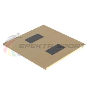 Купить Помост тяжелоатлетический 3х3х0,1м, рез. амортизаторы 1х0,5х0,04м в Боброве 