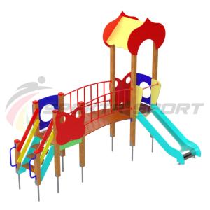 Купить Детский игровой комплекс Полянка ДИК 1603 в Боброве 